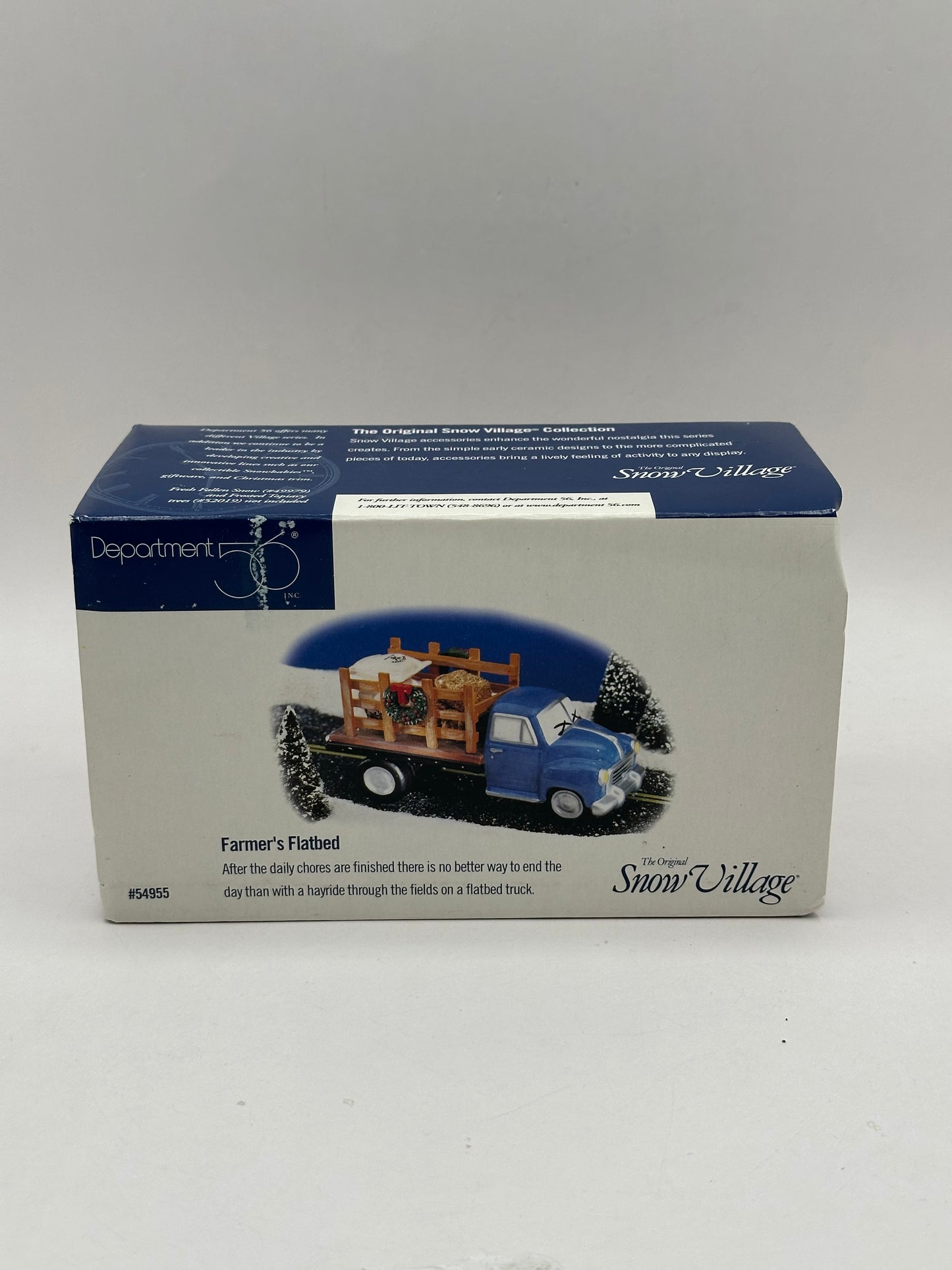 Department 56 - Farmer's Flatbed - Original Snow Village