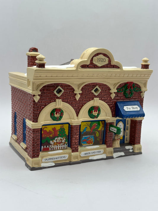 Department 56 - Village Vet & Pet Shop - Original Snow Village