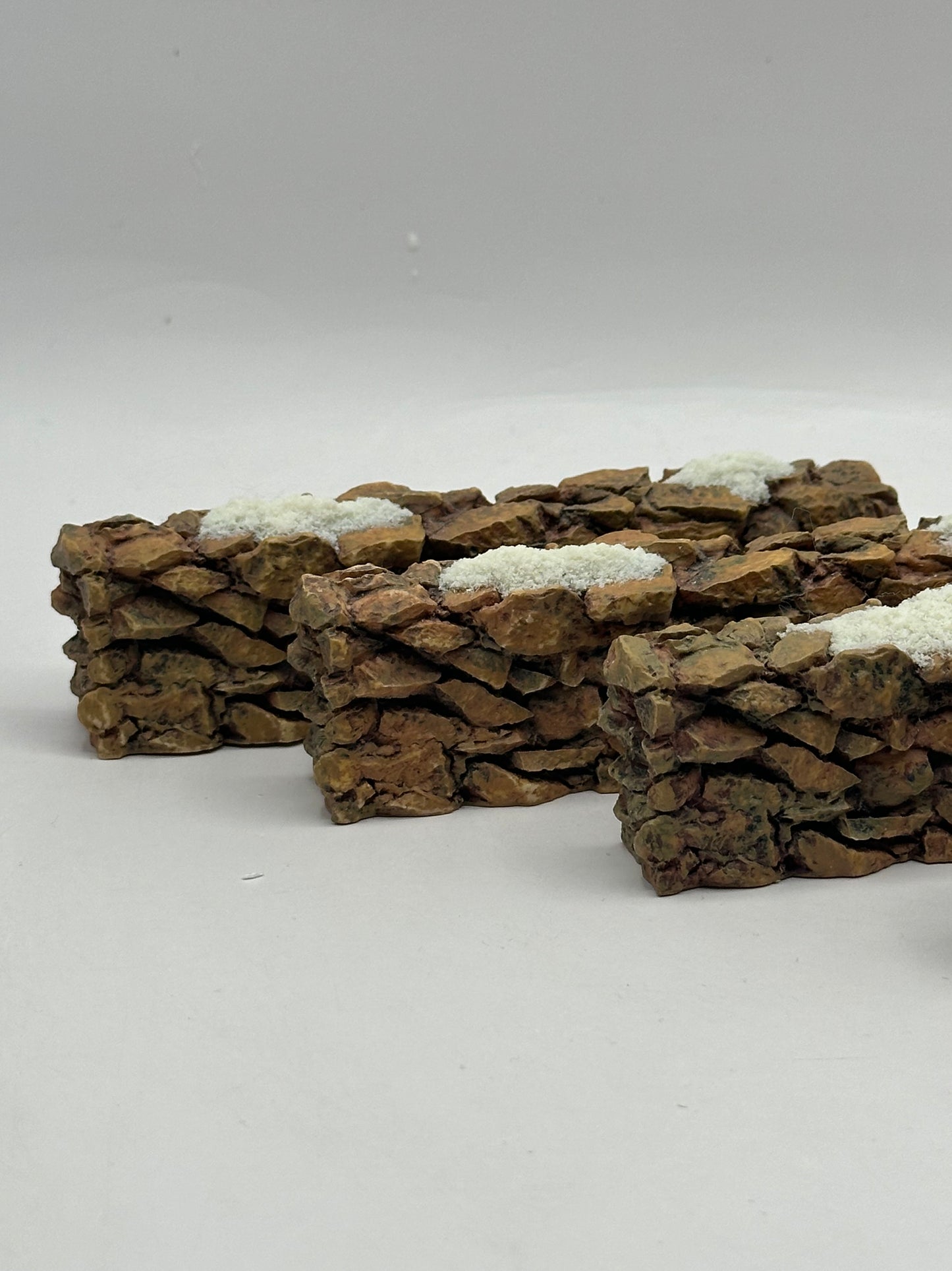 Dept 56 Village Accessories Stone Wall Set of 12