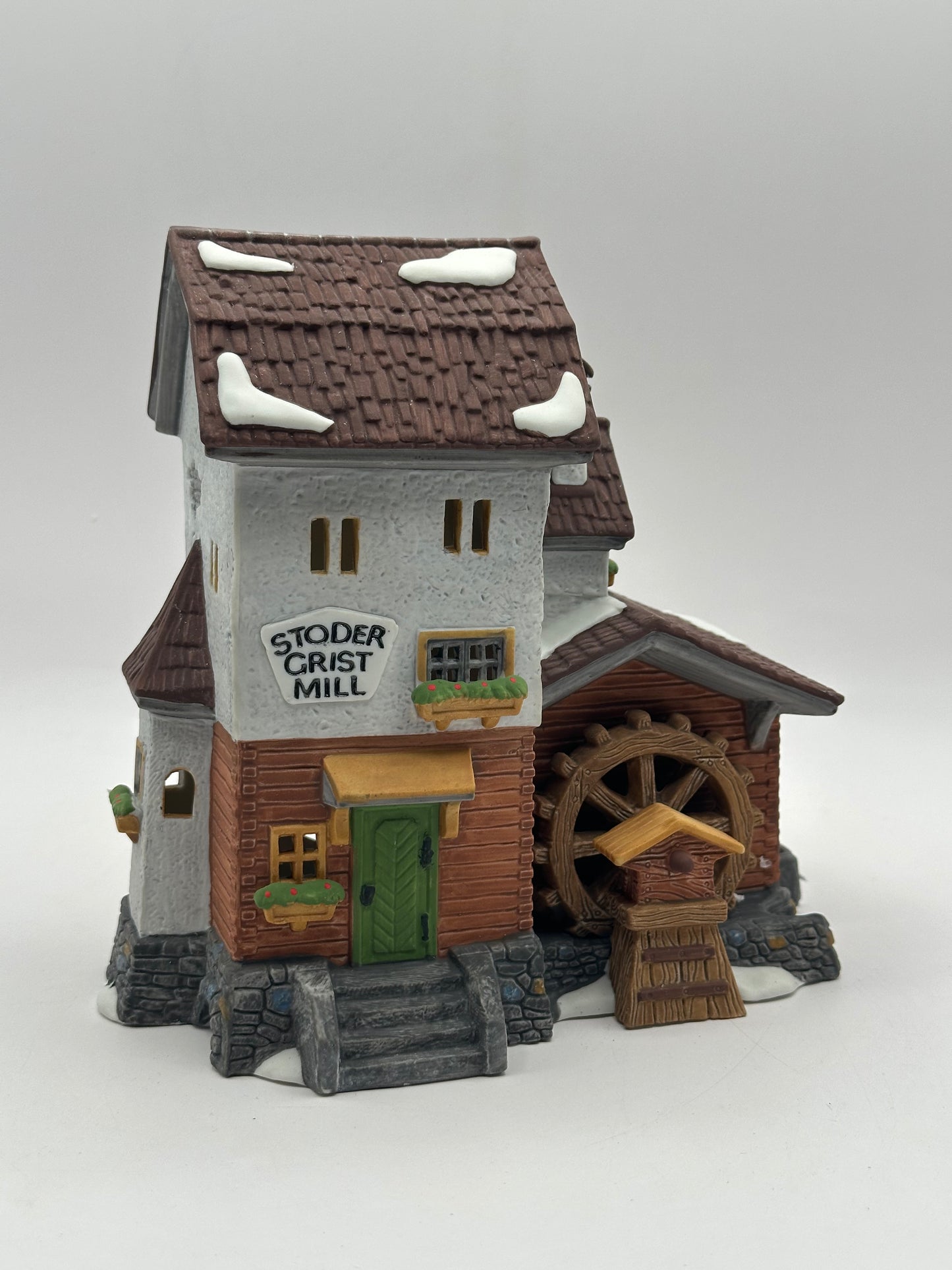 Department 56 - Stoder Grist Mill - Alpine Village