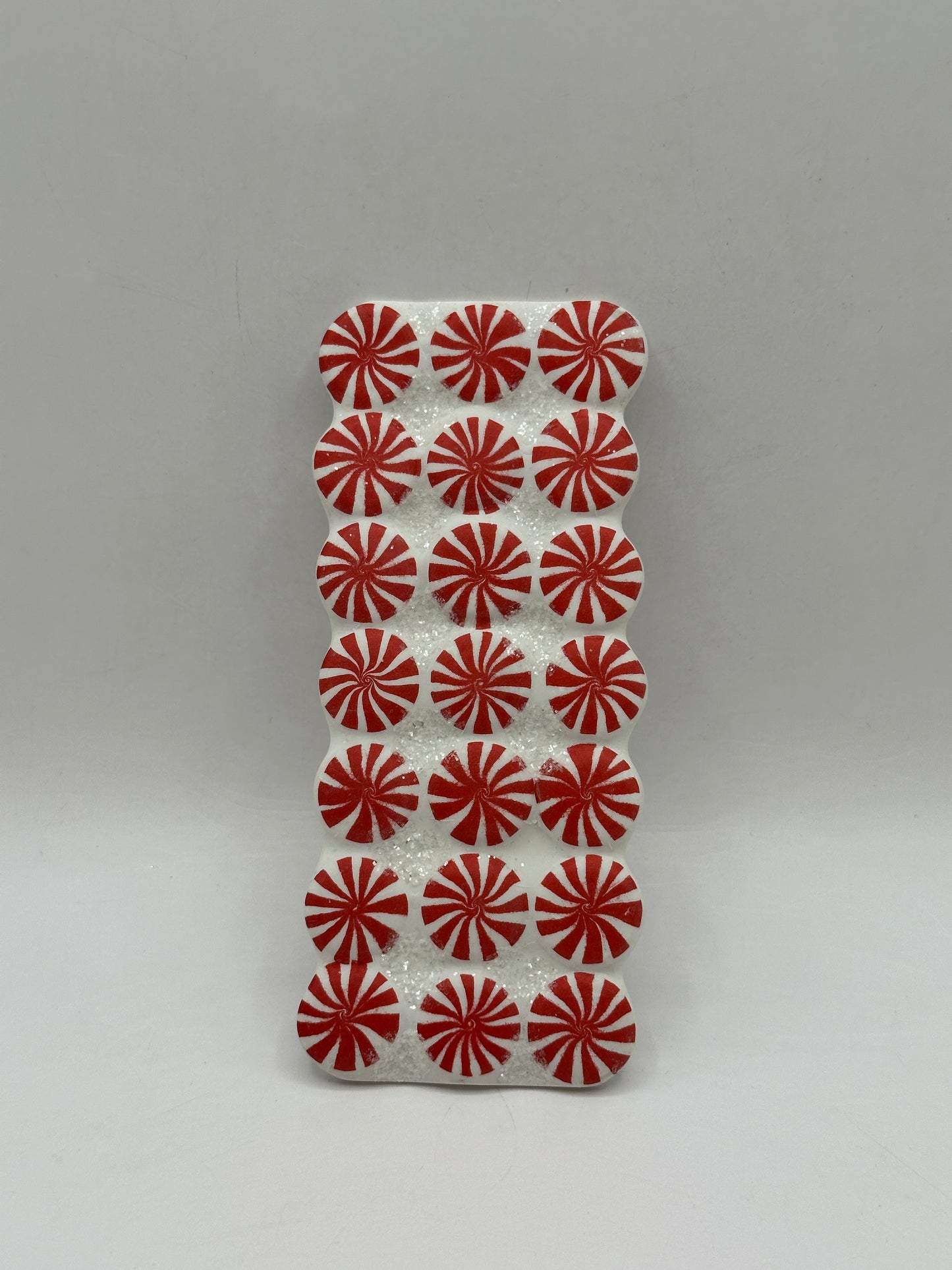 Department 56 - Peppermint Road, Straight Section (Set of 18) - Village Accessories