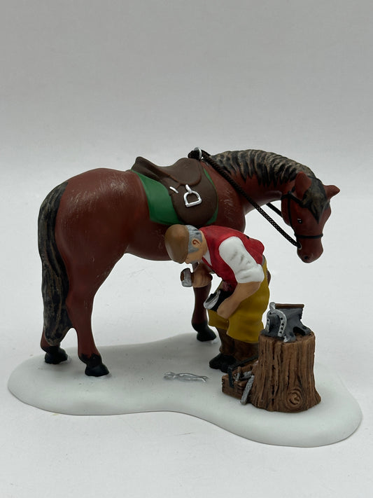 Department 56 - Blacksmith To The Rescue - Dickens' Village