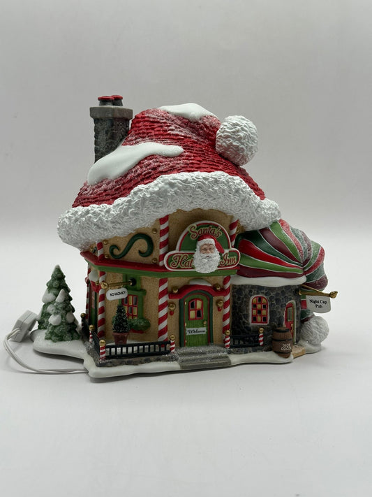 Department 56 - Santa's Hat Inn - North Pole Series