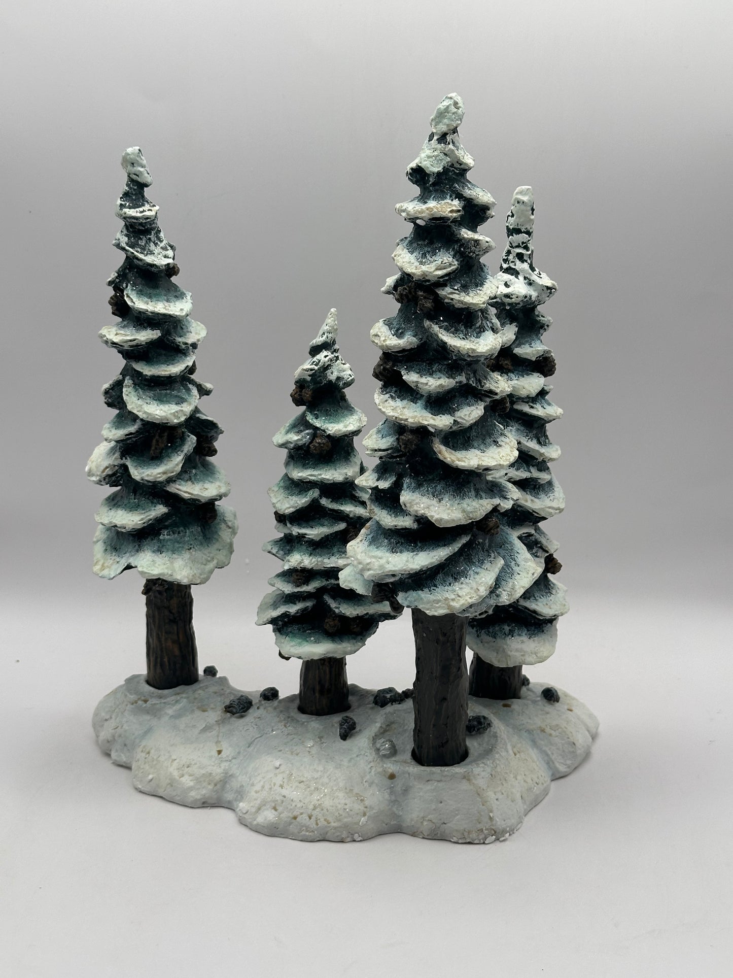 Dept 56 Village Accessories Porcelain Pole Pine Forest