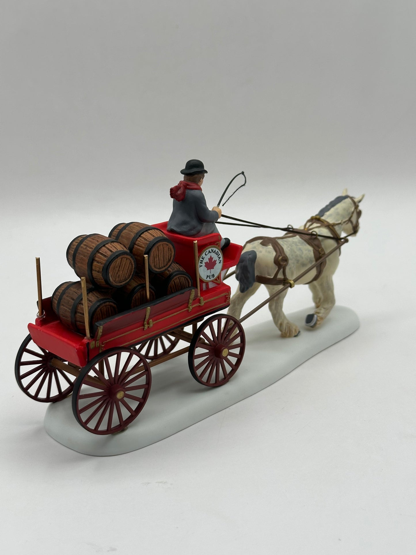 Department 56 - Canadian Pub Beer Wagon - Dickens' Village