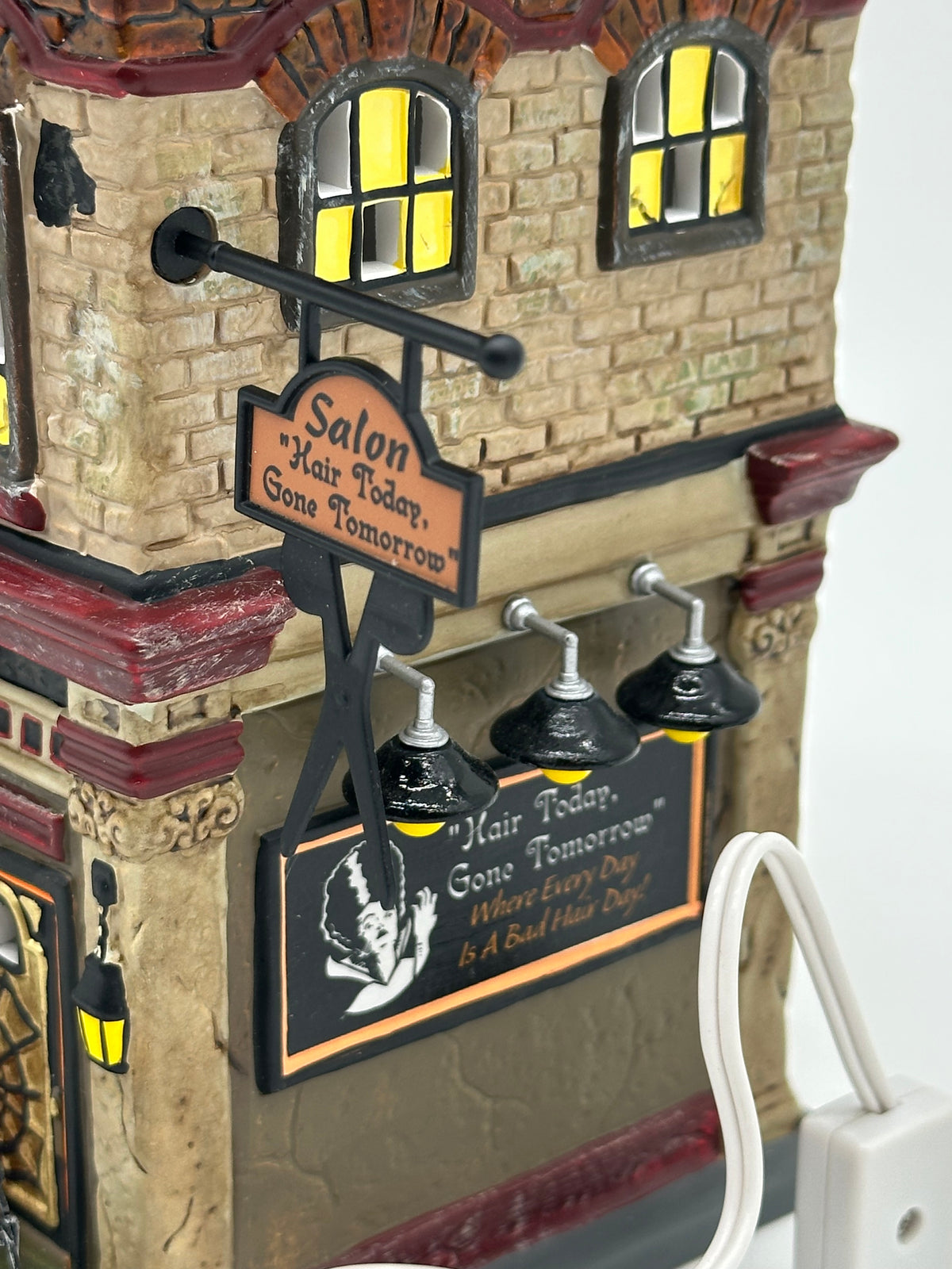 Department 56 - Hair Today, Gone Tomorrow - Snow Village Halloween