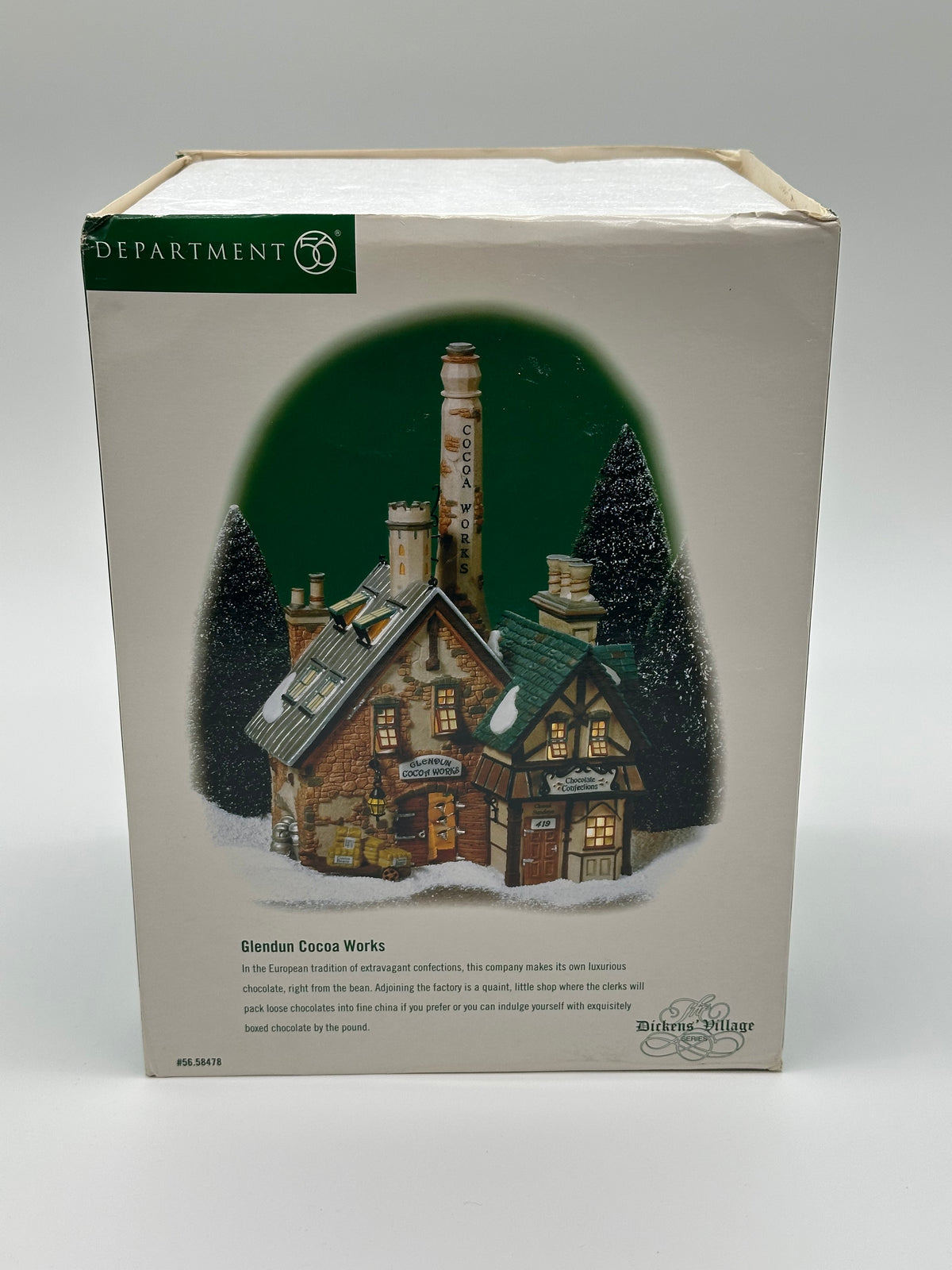 Department 56 - Glendun Cocoa Works - Dickens' Village