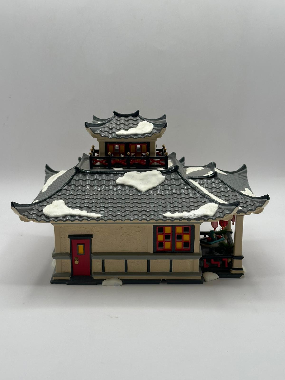 Department 56 - Lucky Dragon Restaurant - Original Snow Village