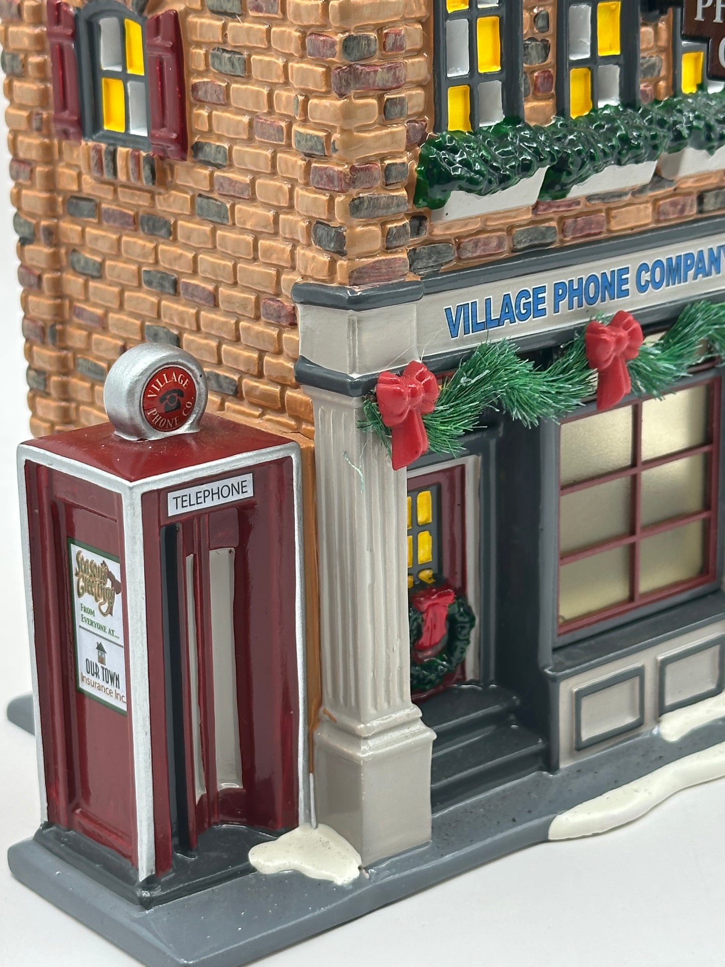 Department 56 - Village Phone Company - Original Snow Village