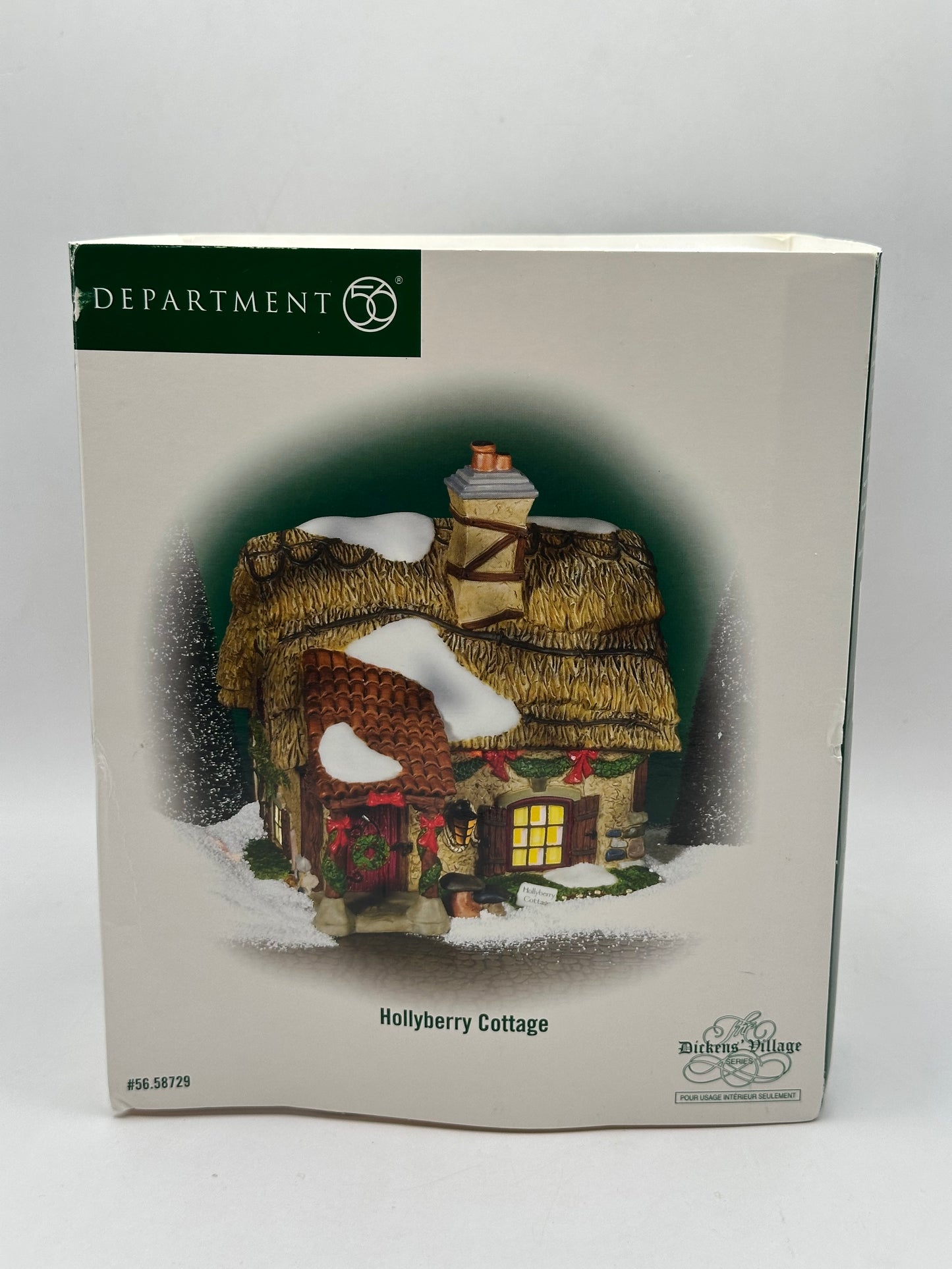Department 56 - Hollyberry Cottage - Dickens' Village