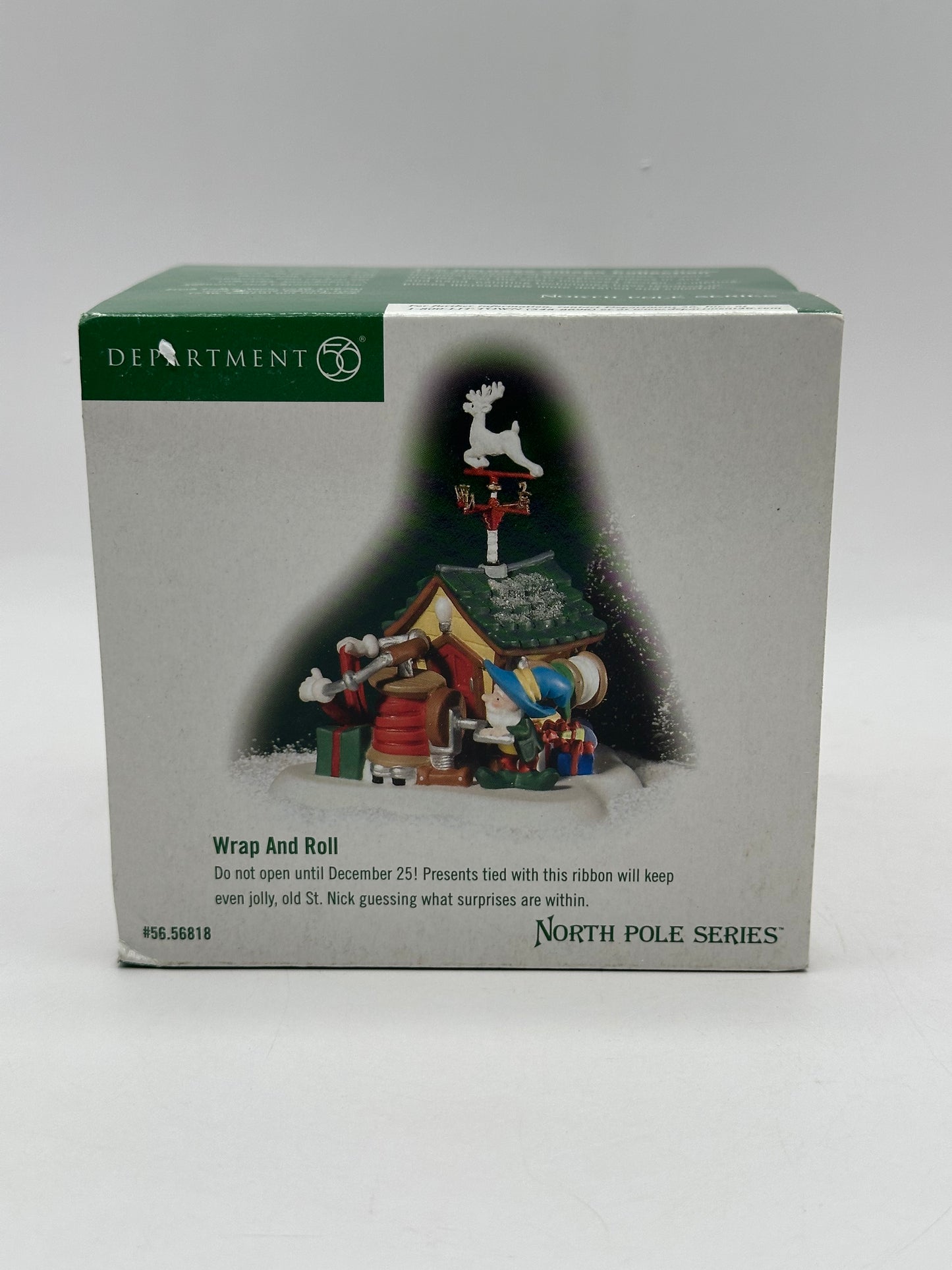 Dept 56 North Pole Wrap And Roll