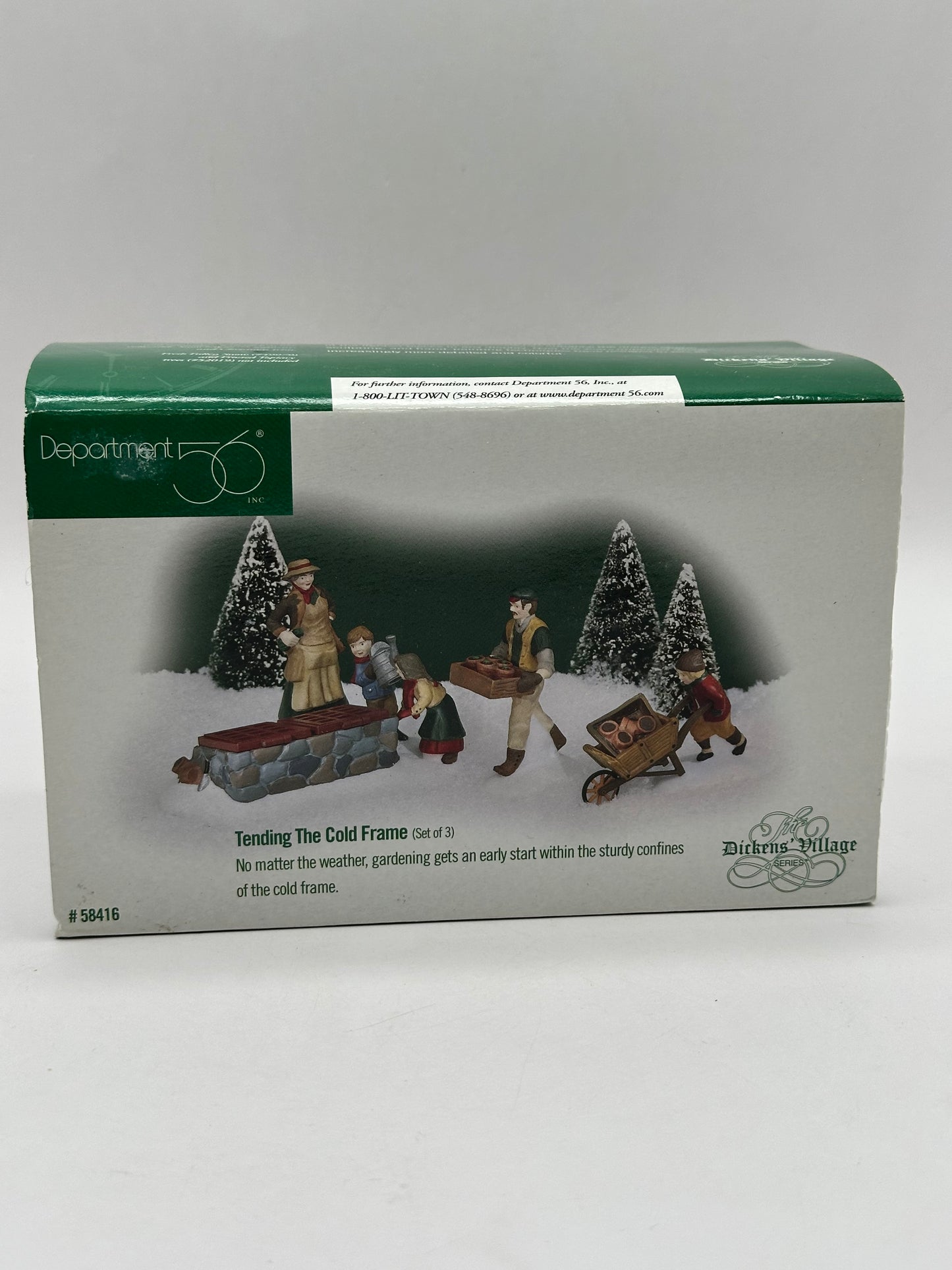 Department 56 - Tending The Cold Frame - Dickens' Village