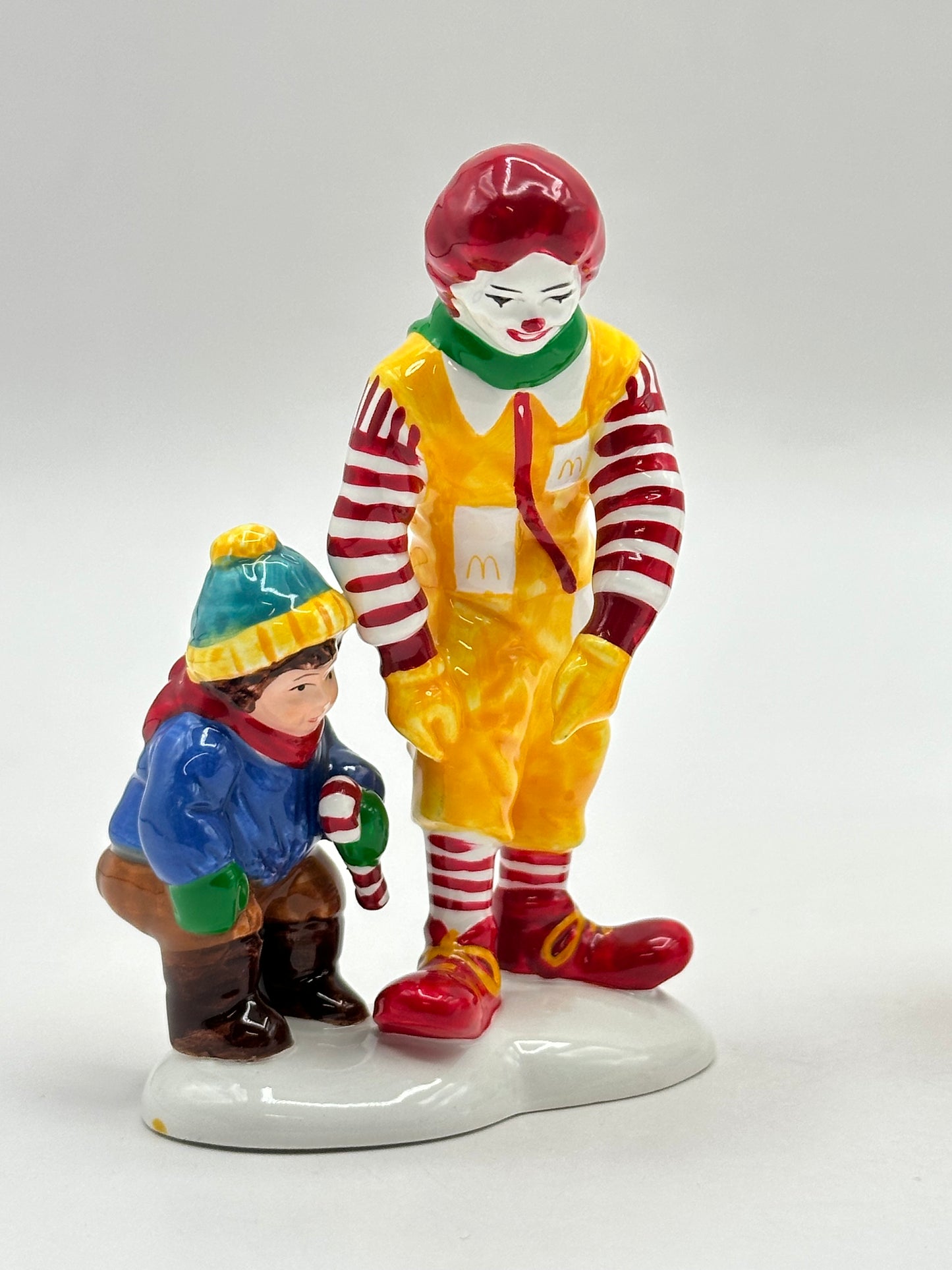 Department 56 - Kids, Candy Canes...& Ronald McDonald - Original Snow Village
