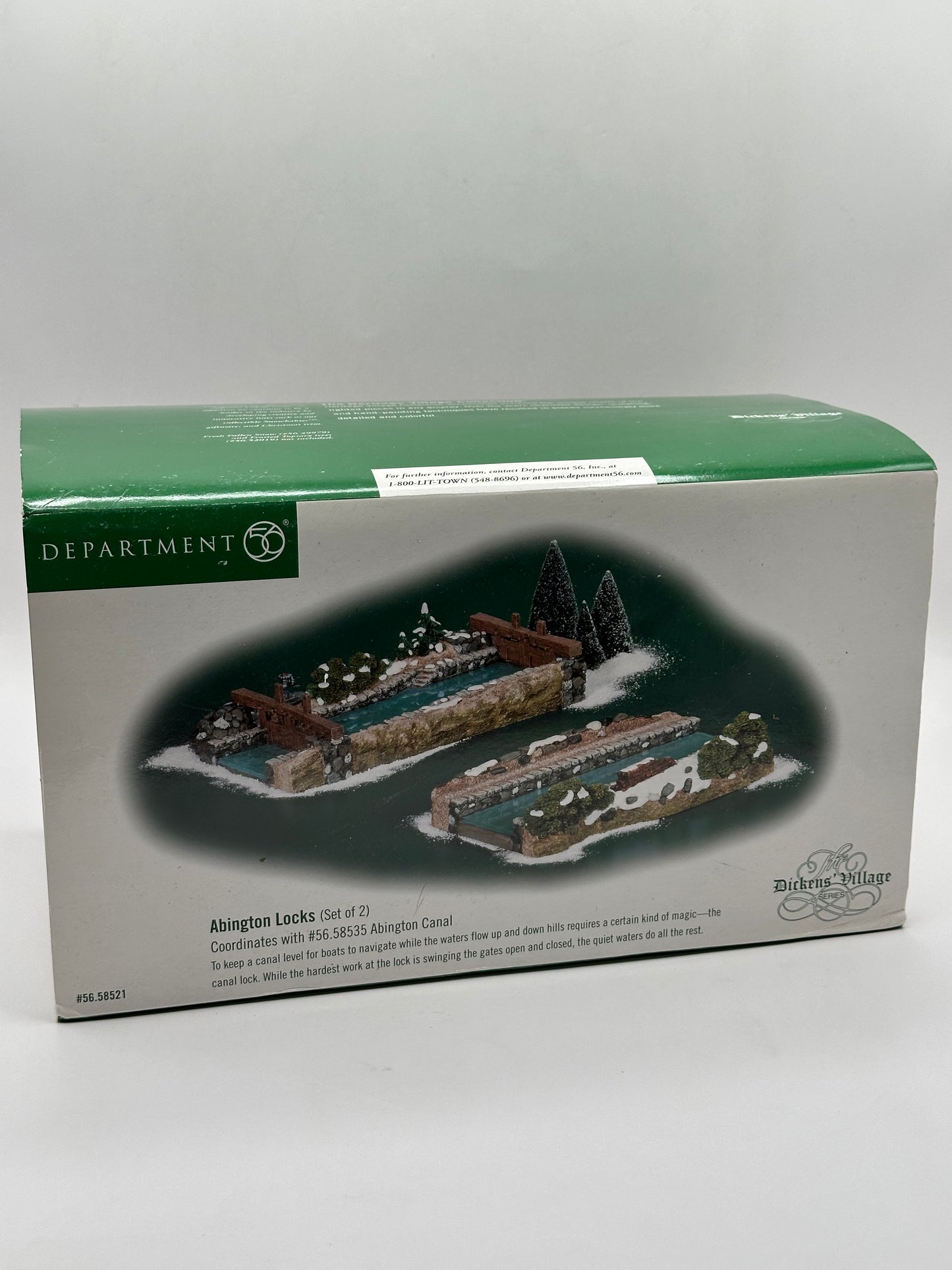 Department 56 - Abington Locks - Dickens' Village