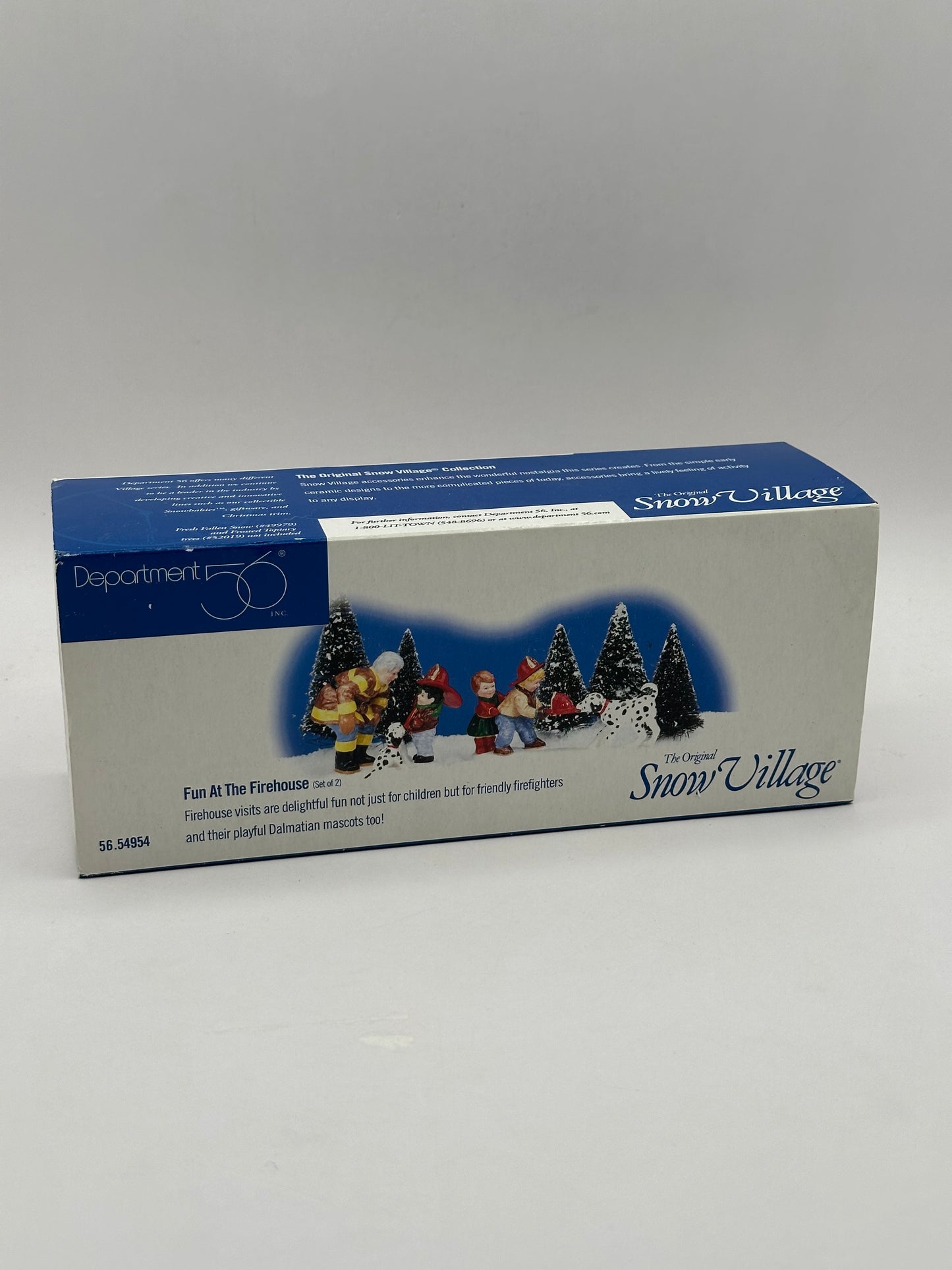 Department 56 - Fun At The Firehouse - Original Snow Village