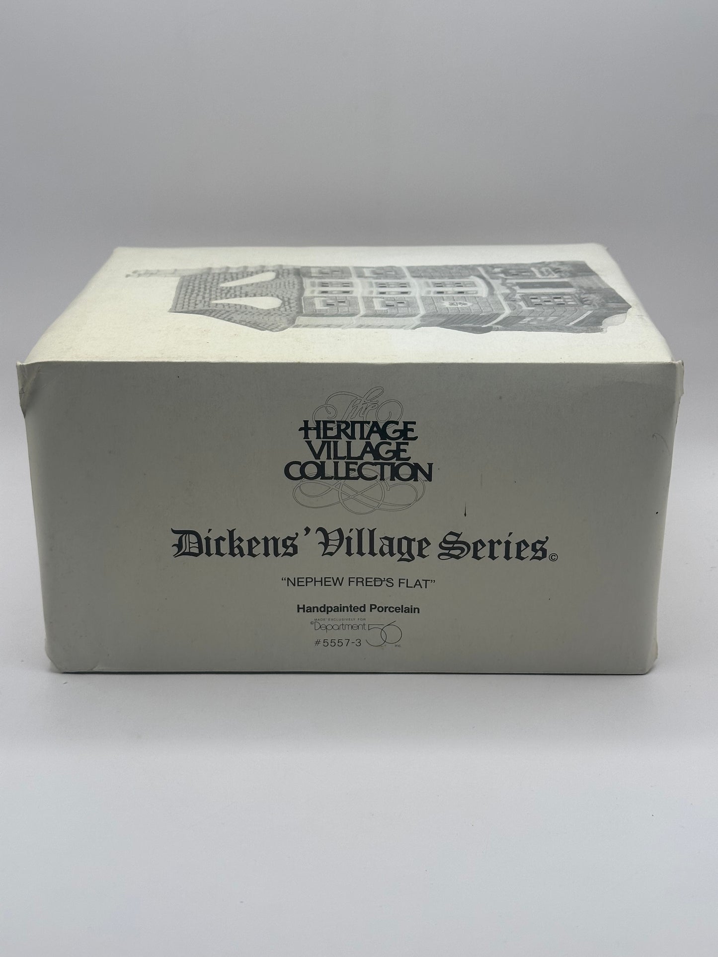 Department 56 - Nephew Fred’s Flat - Dickens’ Village