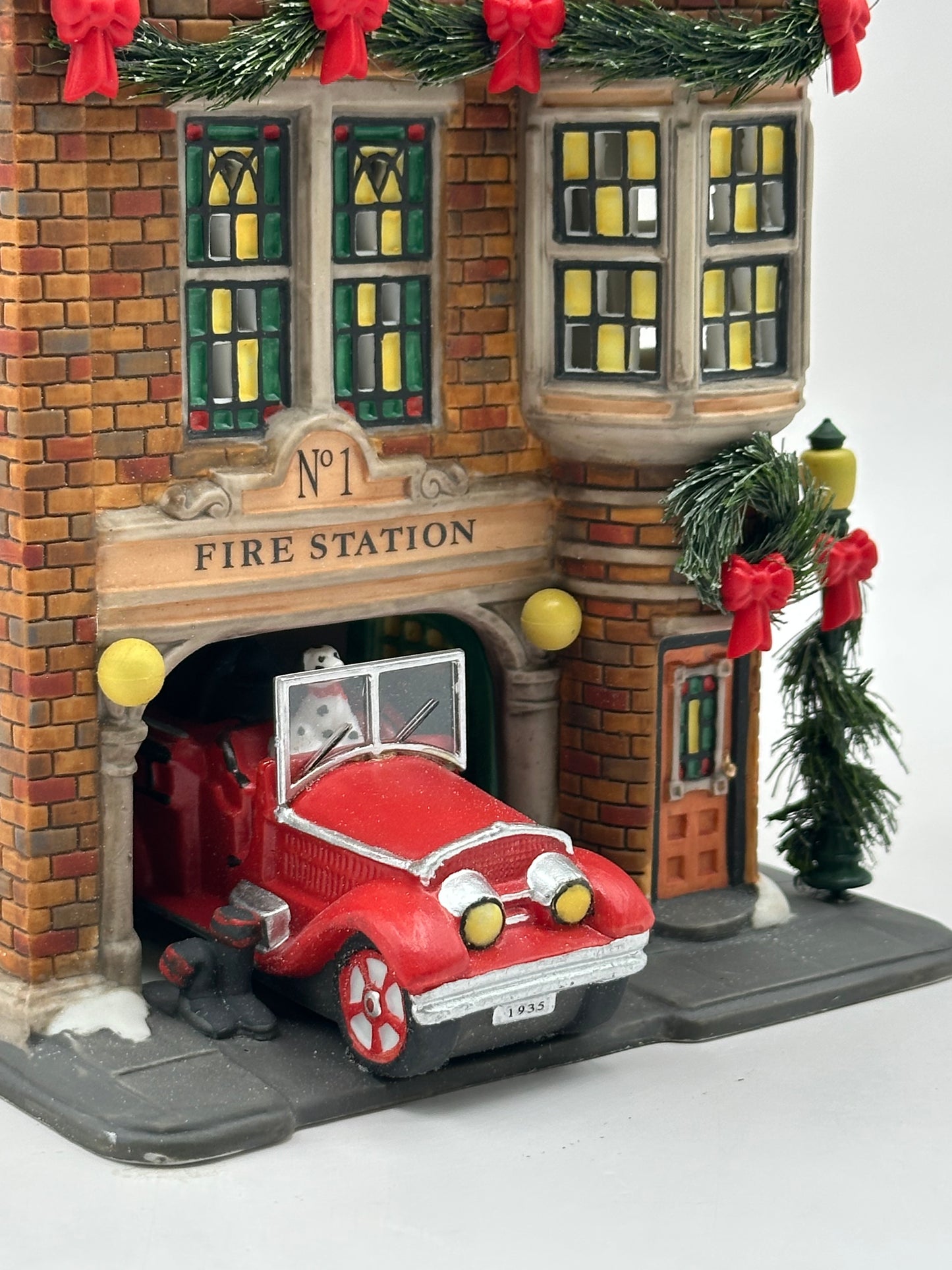 Department 56 – Main Street Memories; Fire Station No. 1  – Christmas in the City