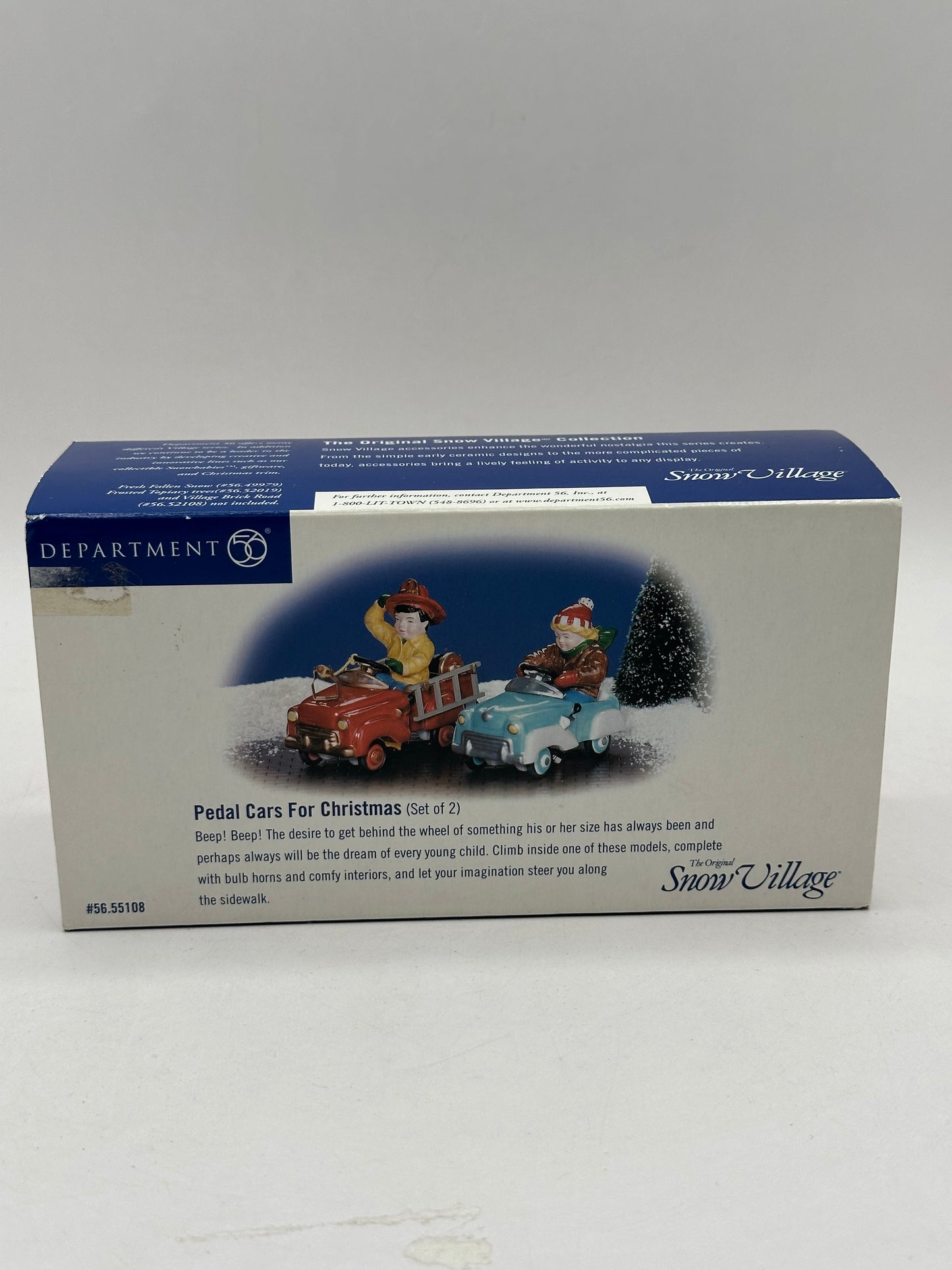 Department 56 - Pedal Cars for Christmas - Original Snow Village