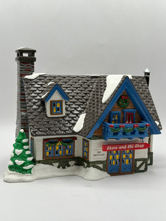 Department 56 - Skate & Ski Shop - Original Snow Village