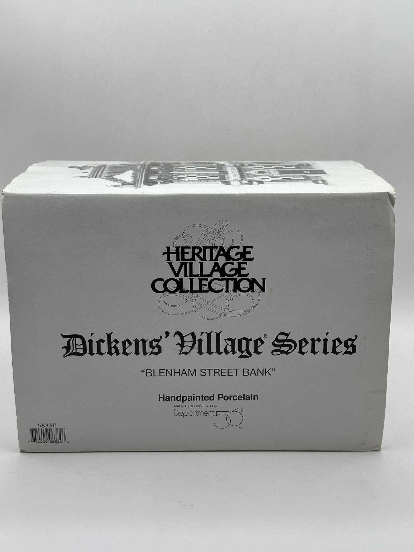 Department 56 - Blenham Street Bank - Dickens' Village