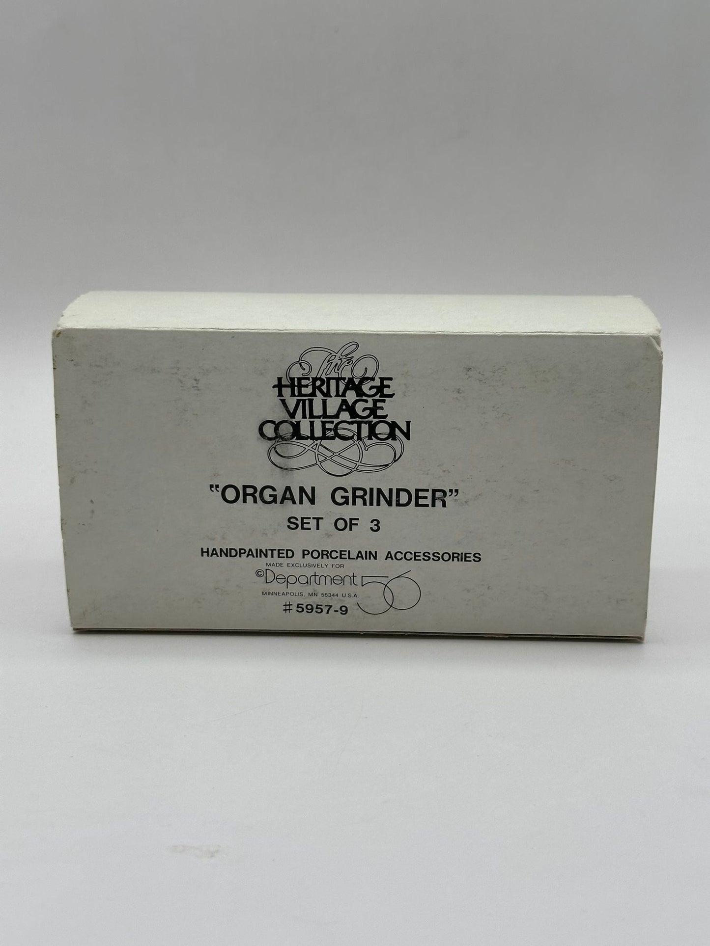 Department 56 - Organ Grinder - Christmas in the City