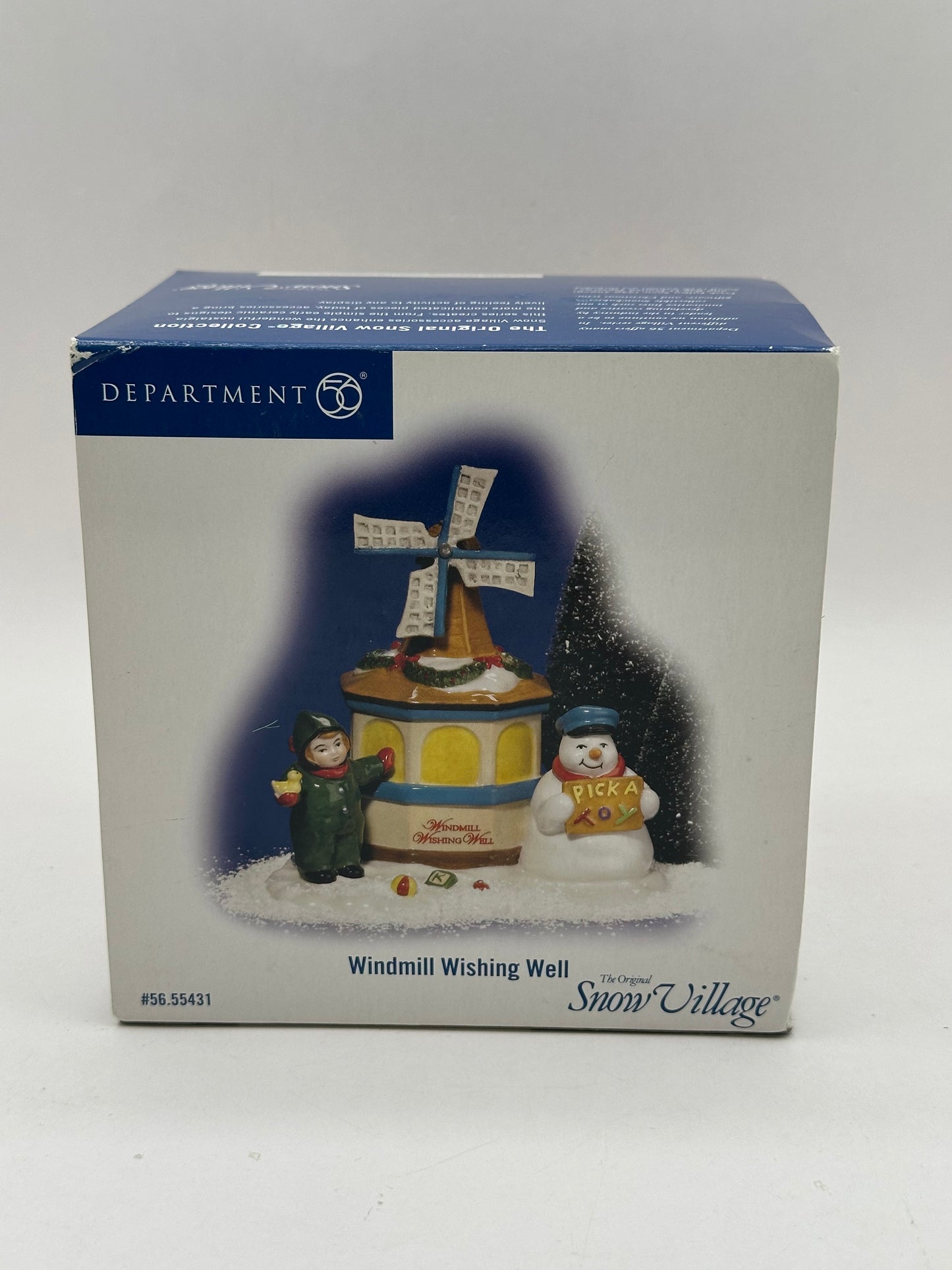 Department 56 - Windmill Wishing Well - Original Snow Village