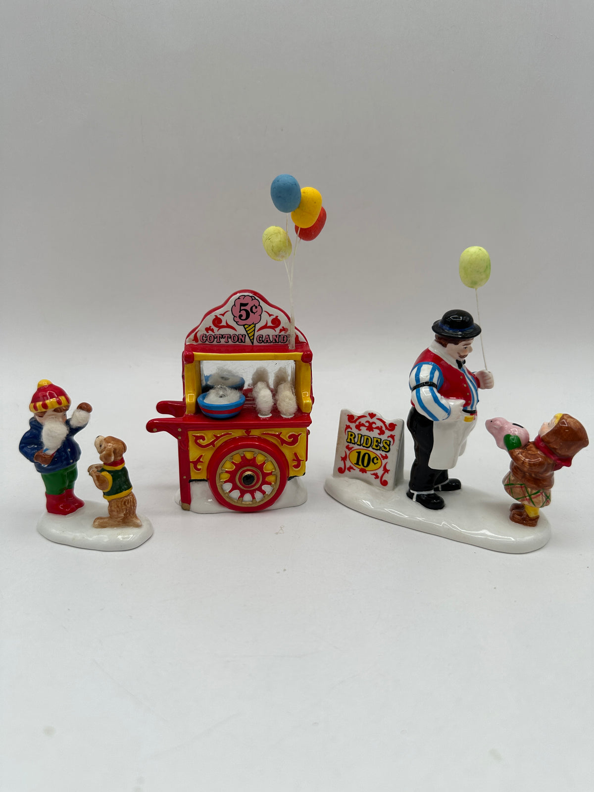Department 56 - Carnival Tickets and Cotton Candy - Original Snow Village