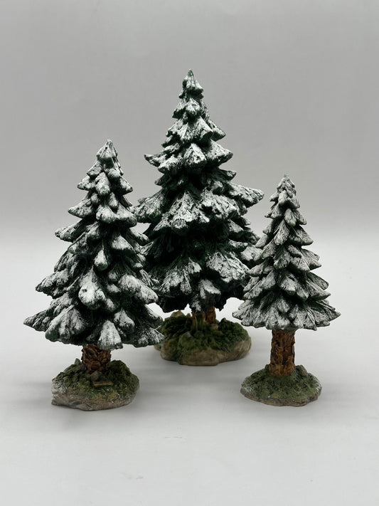 Department 56 - Snowy Scotch Pines - Village Accessories
