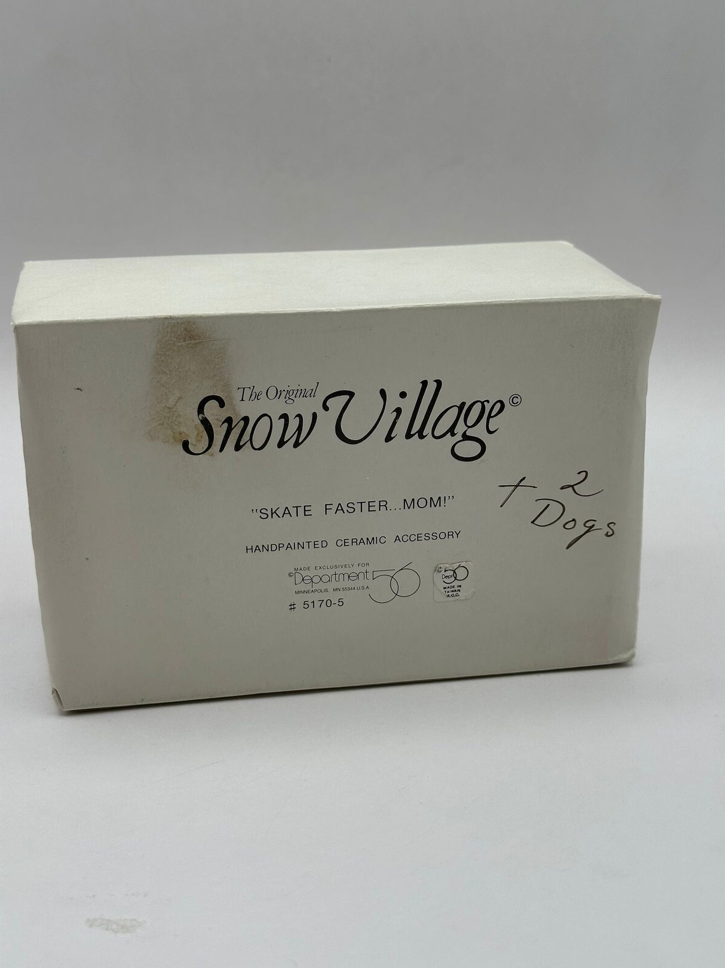 Department 56 - Skate Faster...Mom! - Original Snow Village