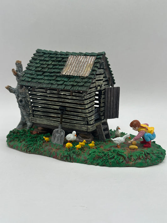 Department 56 - Feeding The Ducks - Buck's County - Original Snow Village