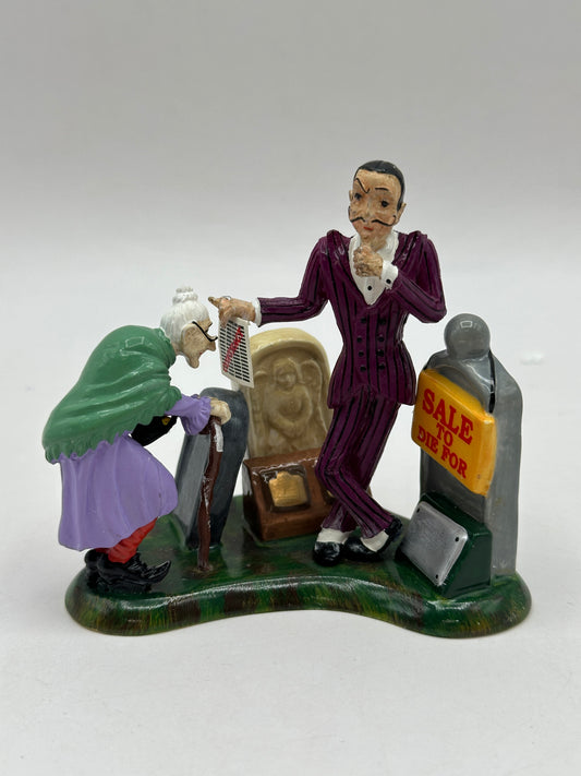 Department 56 - How About Our Lay-Away Plan? - Snow Village Halloween