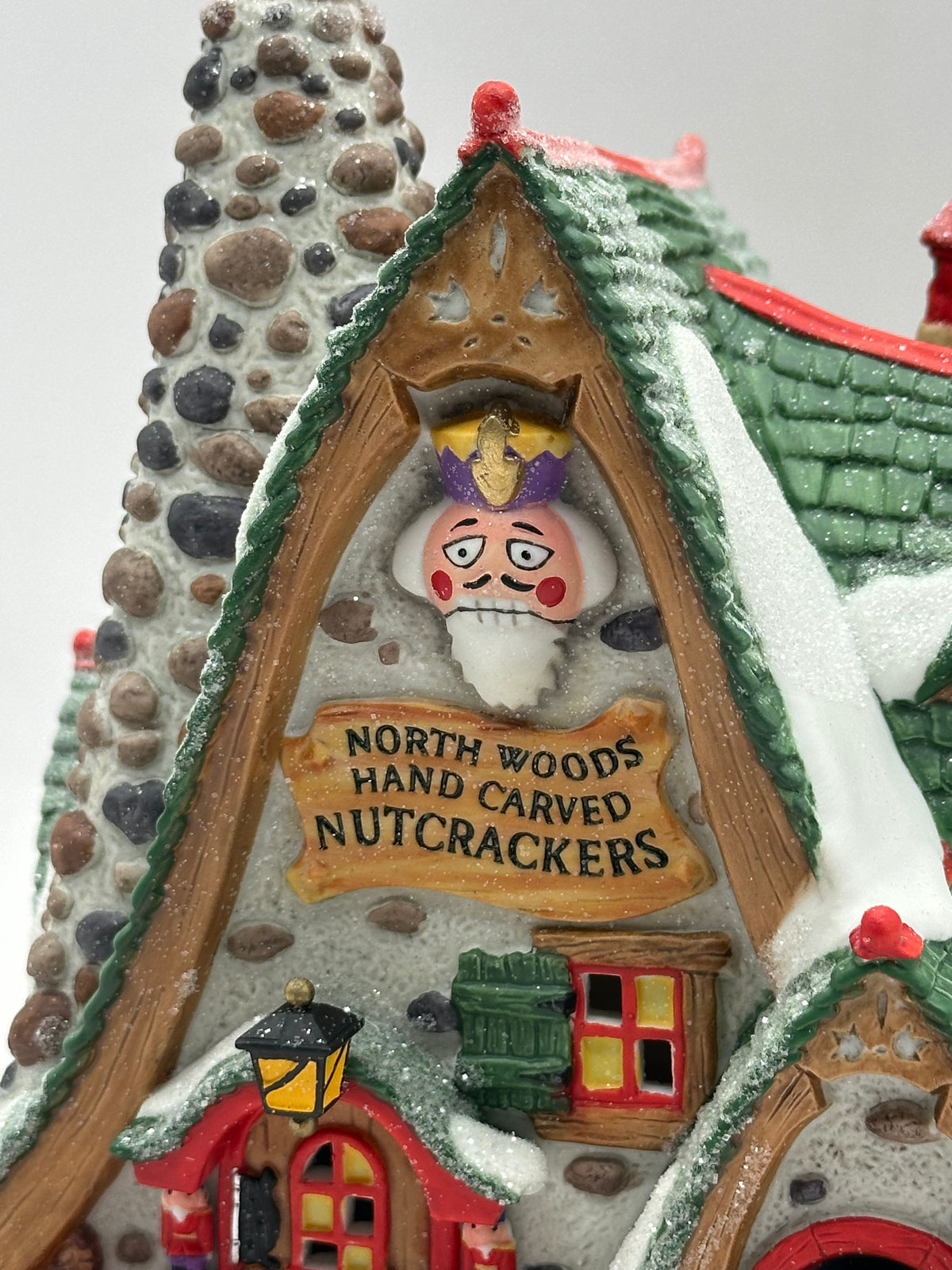 Department 56 - Hand Carved Nutcracker Factory - North Pole Series