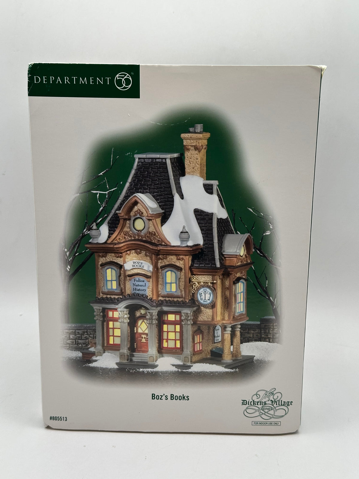Department 56 - Boz's Books - Dickens' Village