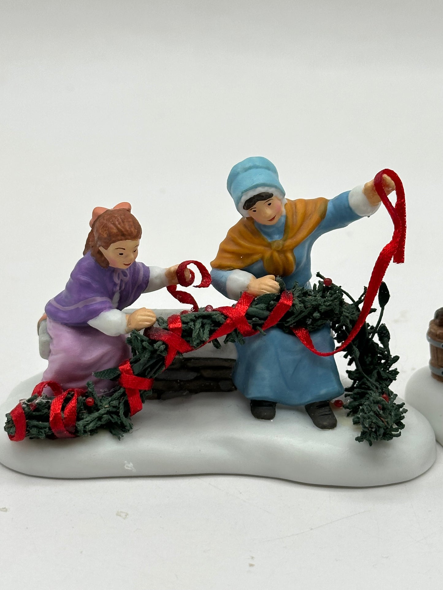 Department 56 - Decorating with Holiday Greenery - Dickens' Village