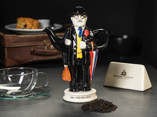 Carters of Suffolk - Dr Watson-English Gent  - Handmade Teapot