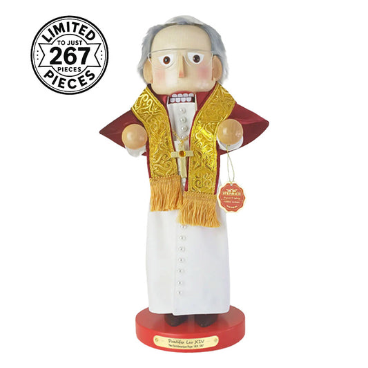Steinbach Nutcracker - Pontifex Leo XIV – The First American Pope 16"