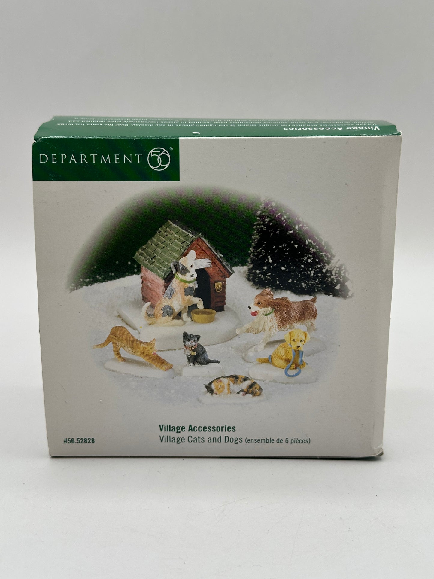 Department 56 - Village Cats and Dogs - Village Accessories