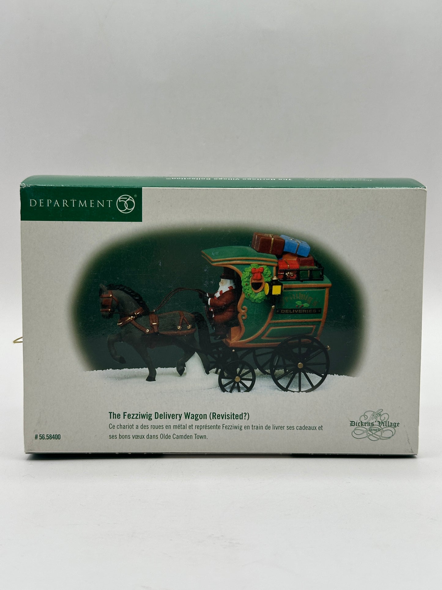 Dept 56 Dickens’ Village The Fezziwig Delivery Wagon (Revisited?)