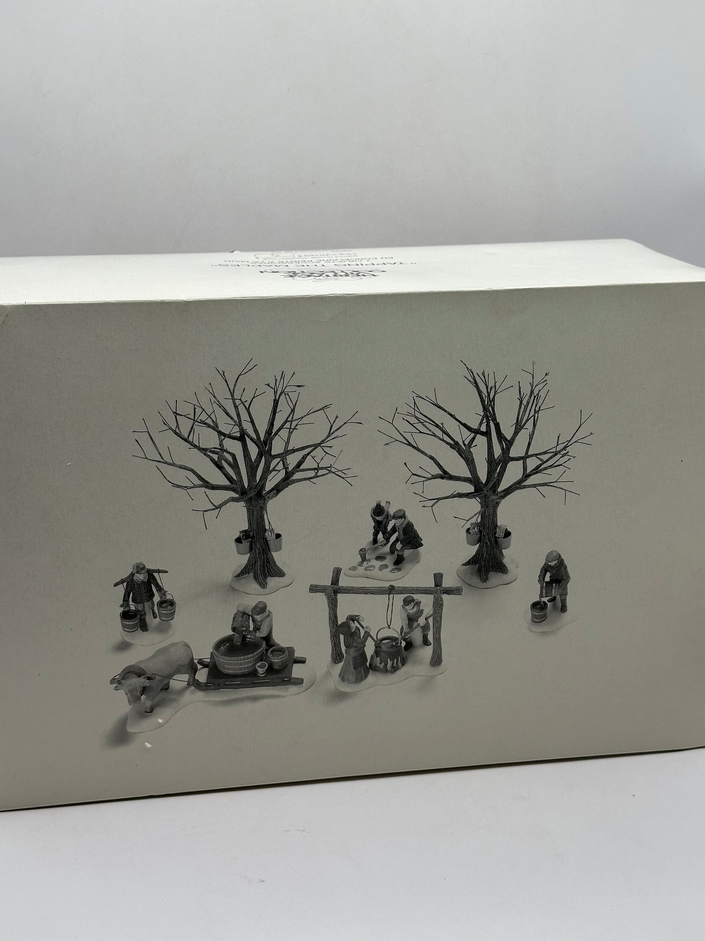 Dept 56 New England Village Tapping The Maples