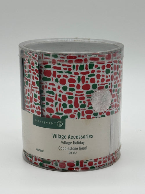 Department 56 - Village Holiday Cobblestone Road - Village Accessories