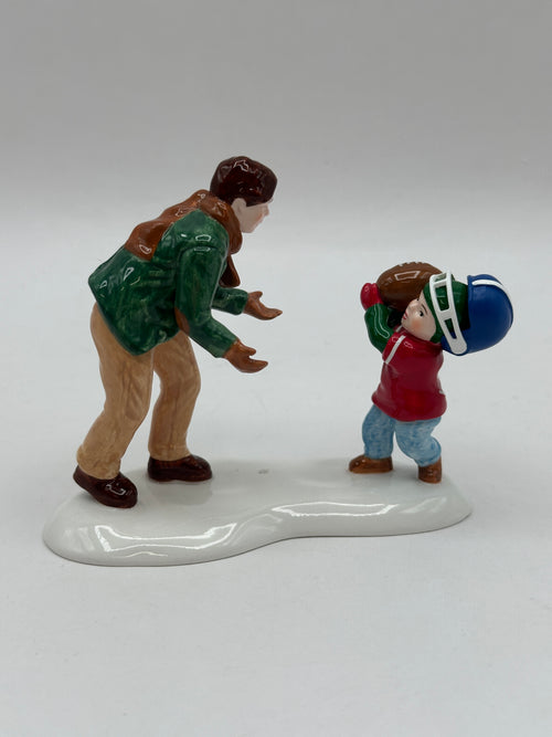 Department 56 - Sunday Football With Dad - Original Snow Village