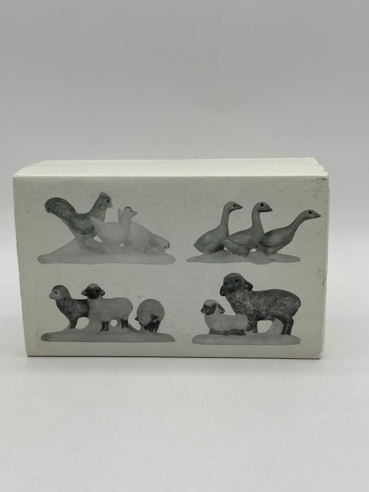 Department 56 - Farm Animal Figurines Set of 4 - New England Village