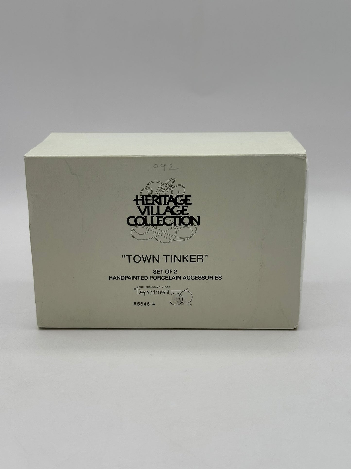 Department 56 - Town Tinker - New England Village