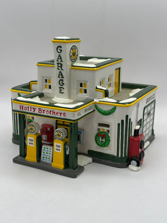 Department 56 - Holly Brothers Garage - Original Snow Village