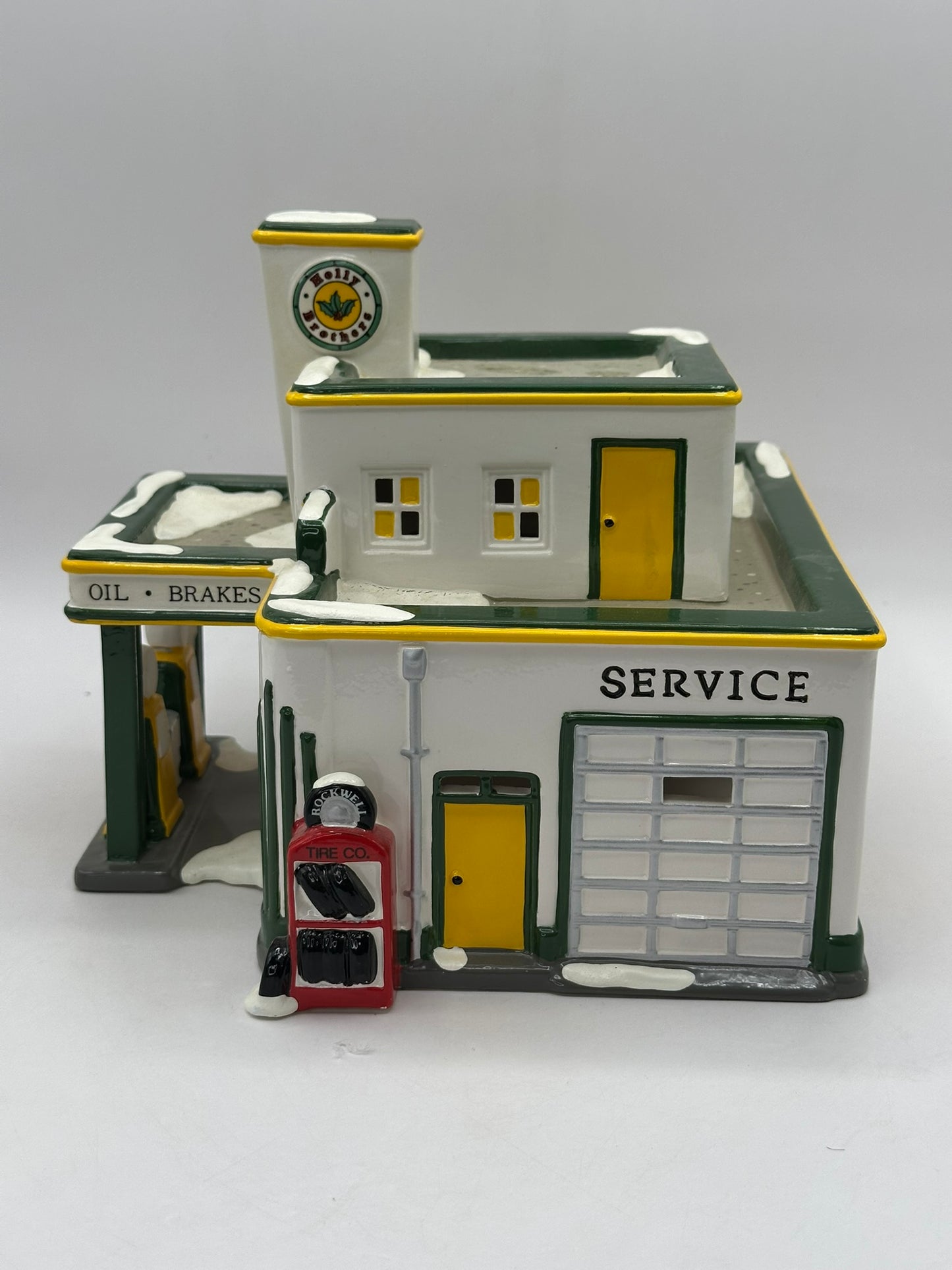 Department 56 - Holly Brothers Garage - Original Snow Village