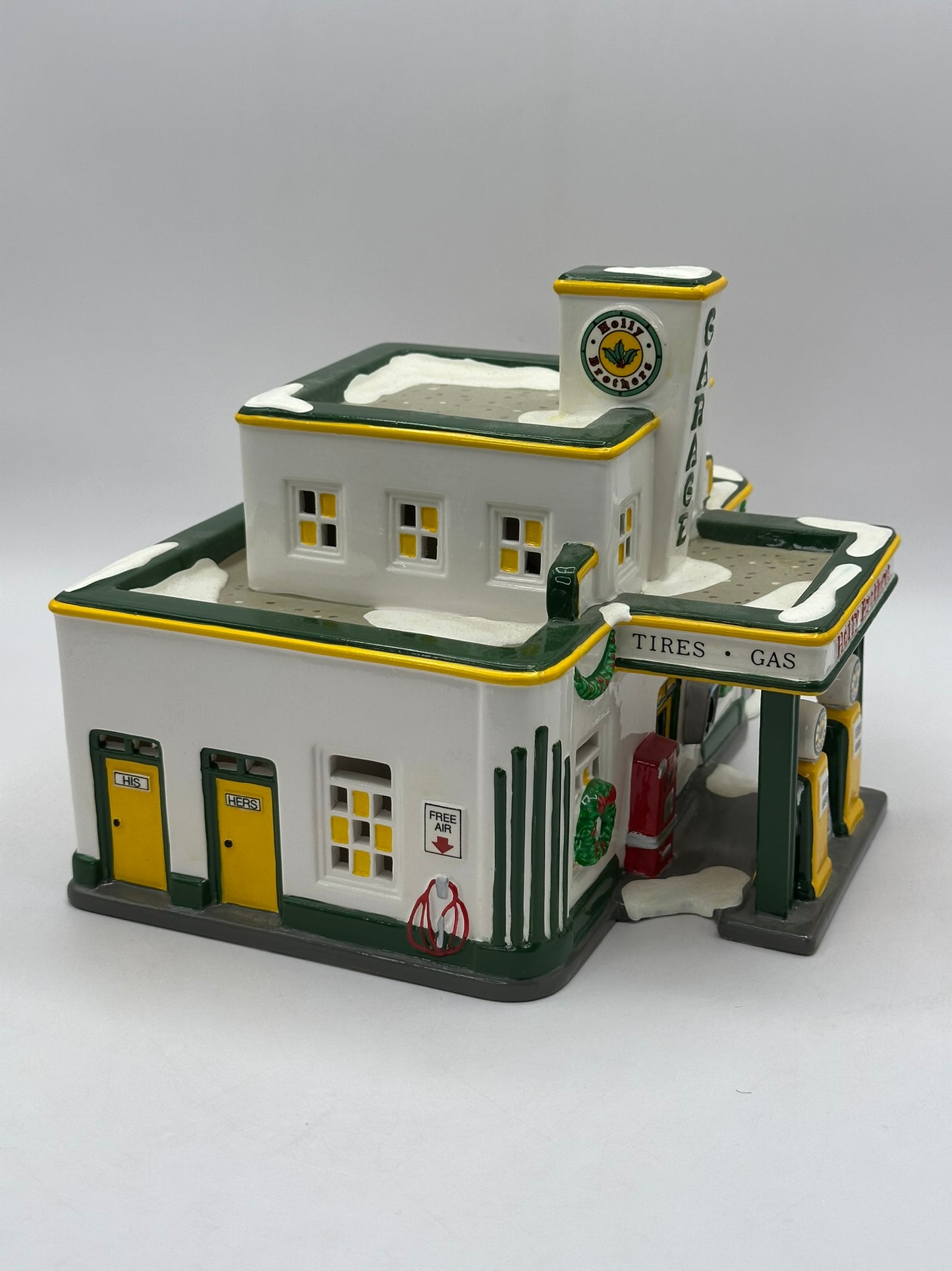 Department 56 - Holly Brothers Garage - Original Snow Village