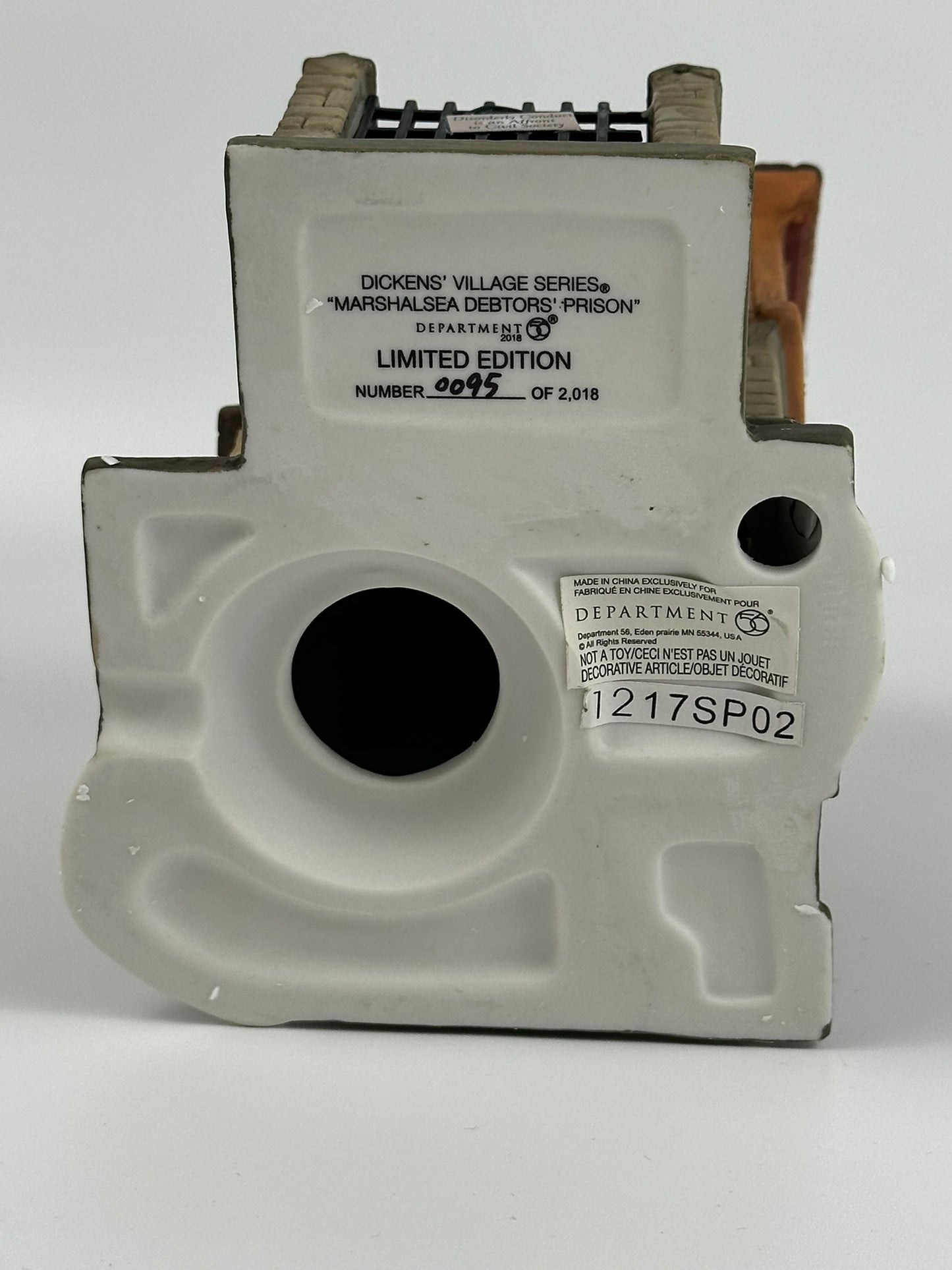 Department 56 - Marshalsea Debtors' Prison (Limited Edition 95/2018) - Dickens' Villages