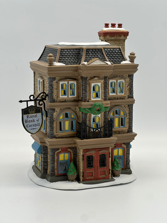 Department 56 - Royal Bank of Cornhill - Dickens' Village