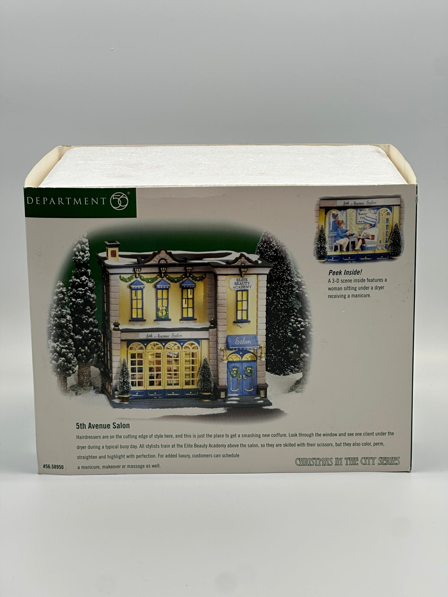 Department 56 - 5th Avenue Salon - Christmas in the City