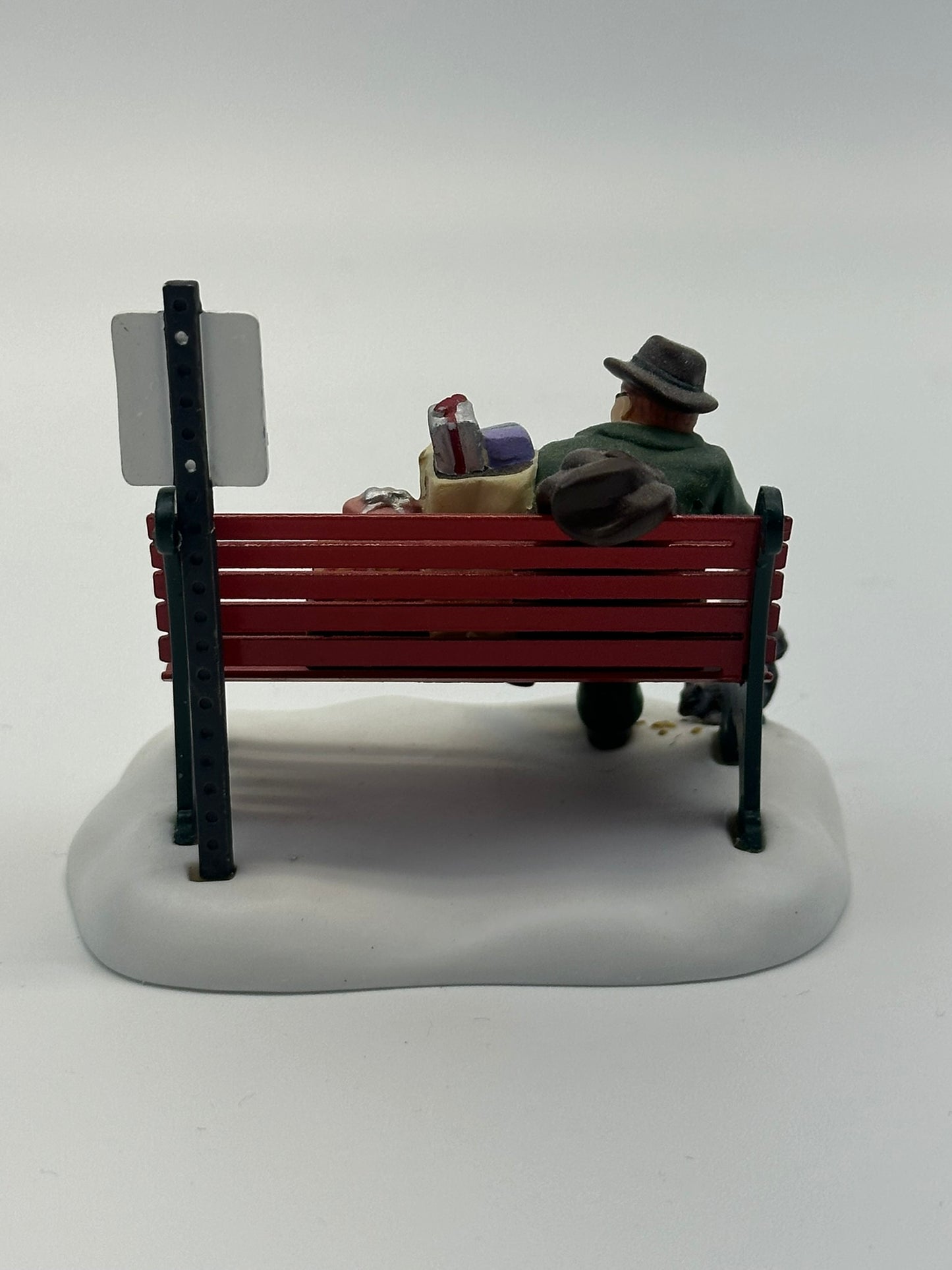 Department 56 - Asleep At The Bus Stop - Christmas in the City